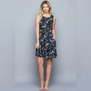 LA Soul dinosaur Dress with Pockets Sz L